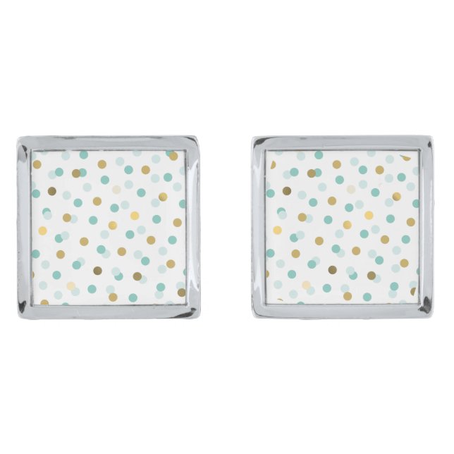 Eilin's Trendy Pattern Cufflinks (Front)