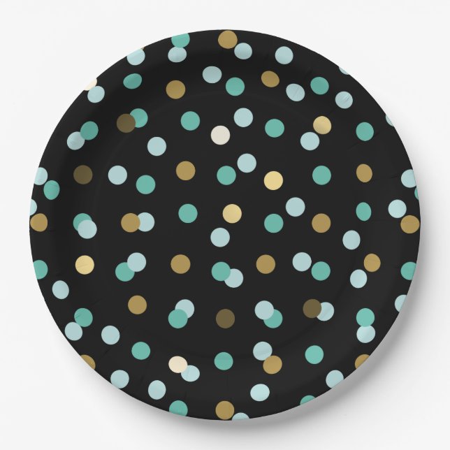 Eilin's Trendy Pattern Paper Plates (Front)