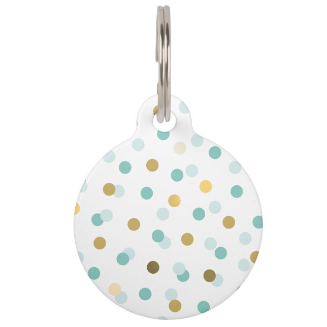 Eilin's Trendy Pattern Pet ID Tag (Front)