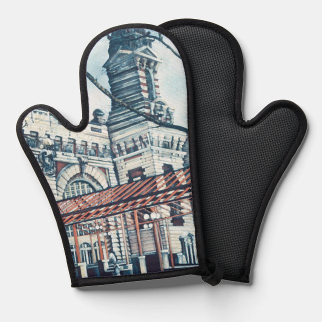 Eills Island Oven Mitt (Front/Back)