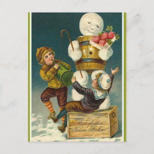 Ein Frohes Neues Jahr Vintage Postcard