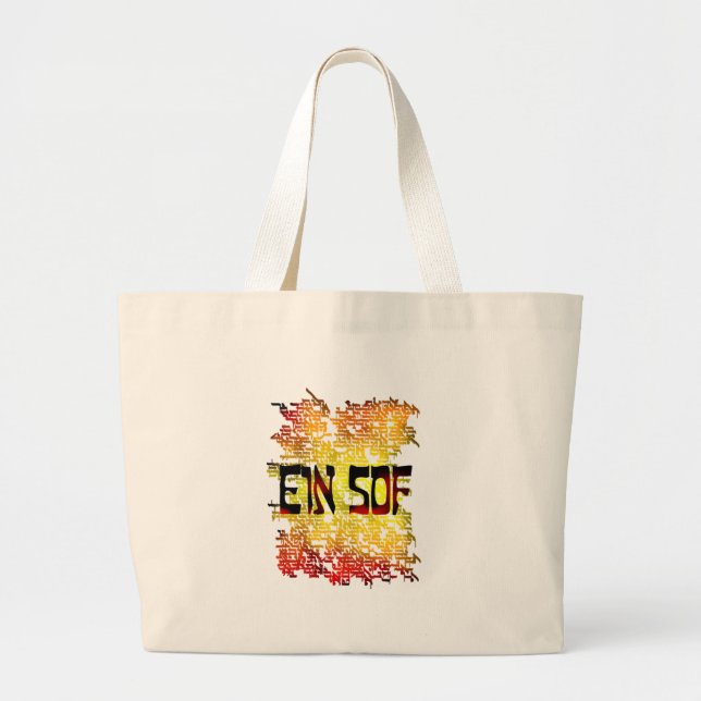 Ein Sof Large Tote Bag (Front)