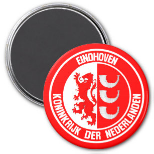 Eindhoven Round Emblem Magnet