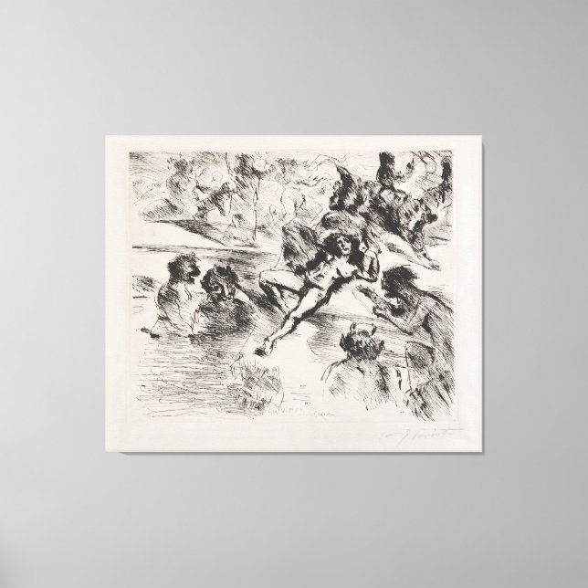  Eine Vision Canvas Print (Front)