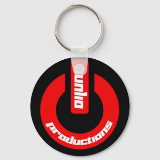 Einfacher Button-Schlüsselanhänger Keychain