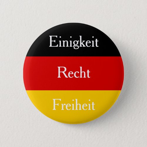 Einigkeit Recht Freiheit Personalizable German Button