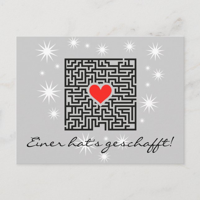 Einladungskarten JGA Postcard (Front)