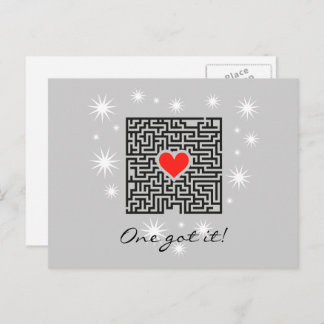 Einladungskarten JGA Postcard