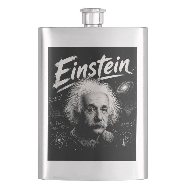 Einstein 2 flask (Front)