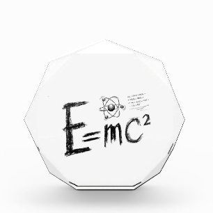  Einstein's Theory of Relativity. Formula Acrylic Award