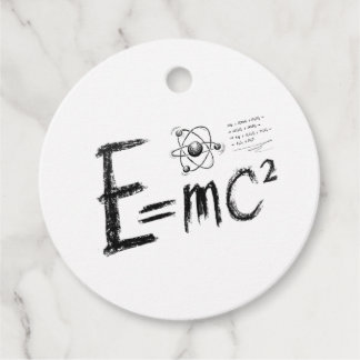 Einstein's Theory of Relativity. Formula Favor Tags