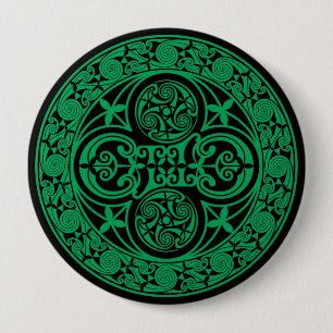 Eire: Celtic Irish ambigram Button