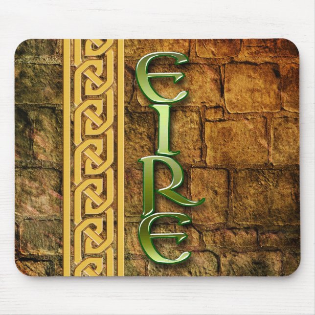 Eire, the Emerald Isle Mouse Pad (Front)