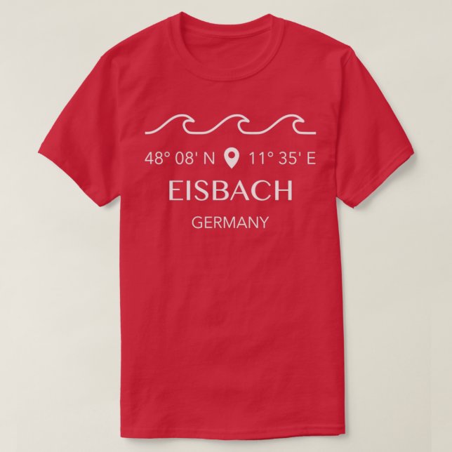 Eisbach Germany T-Shirt (Design Front)