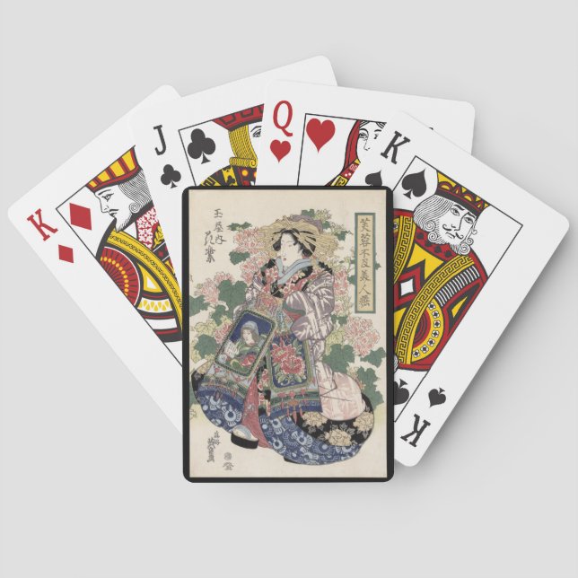 Eisen Ukiyo-e Geisha Poker Cards (Back)