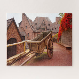 Eisenach Fortress Wartburg Germany. Jigsaw Puzzle