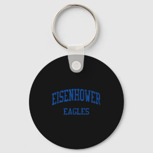 Eisenhower High School Hs Shelby Township Mi Vinta Keychain