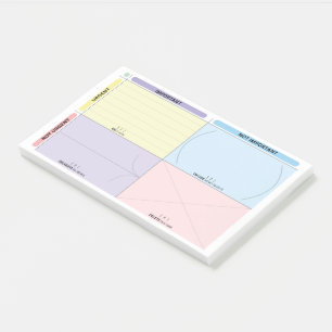 Eisenhower Matrix Post It Post-it Notes