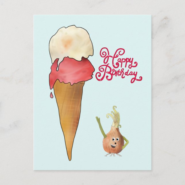 Eiswaffel Postcard (Front)