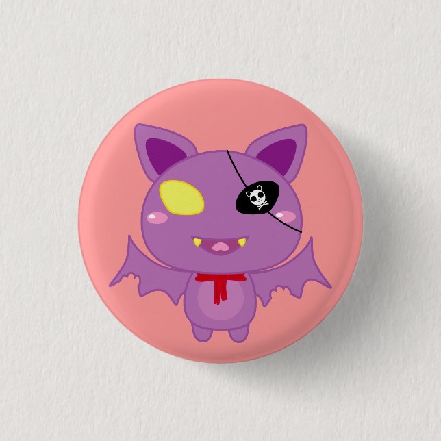 Eitel the Bat Button (Front)