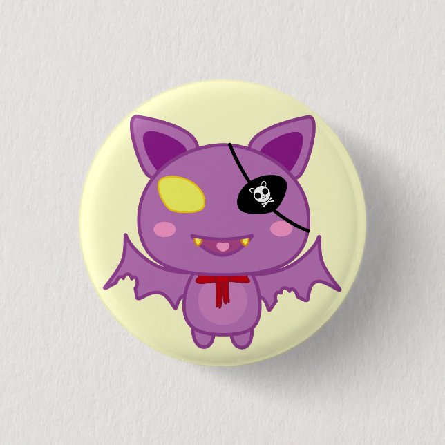 Eitel the Bat Button (Front)