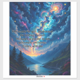 Either Will Do Sticker