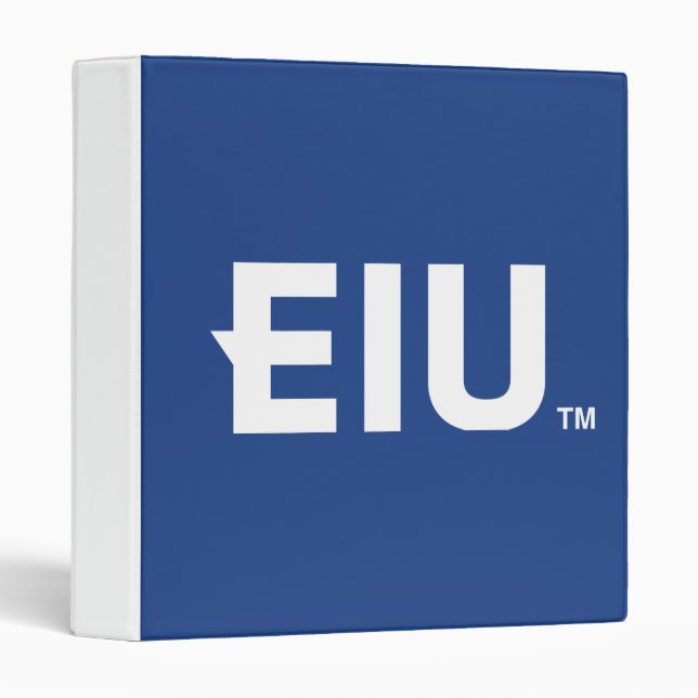EIU Block Letter 3 Ring Binder (Front/Spine)