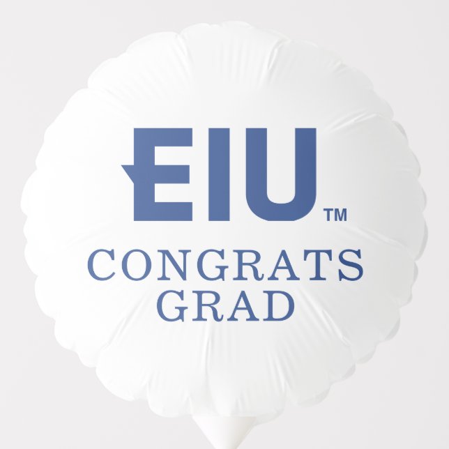 EIU Block Letter Balloon (Front)