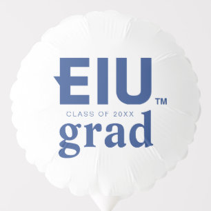 EIU Block Letter Balloon