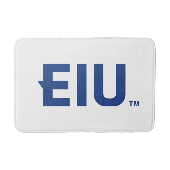 EIU Block Letter Bath Mat (Front)
