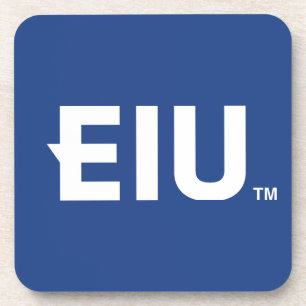 EIU Block Letter Beverage Coaster