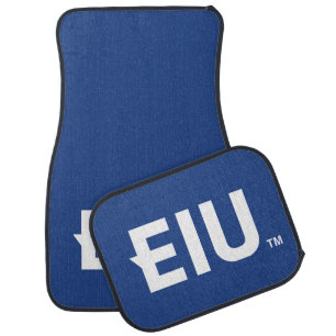EIU Block Letter Car Floor Mat