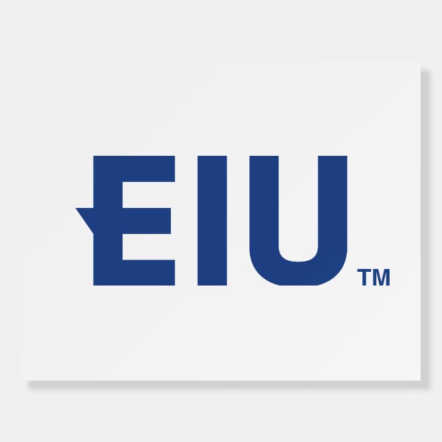 EIU Block Letter Foam Board (Front)