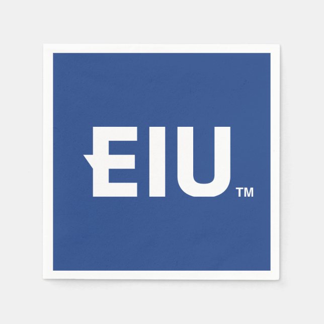 EIU Block Letter Napkins (Front)