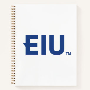 EIU Block Letter Notebook