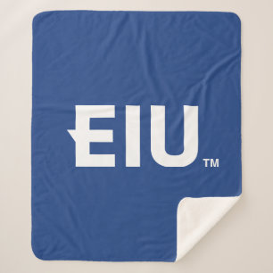 EIU Block Letter Sherpa Blanket