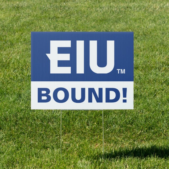 EIU Block Letter Sign (Insitu)