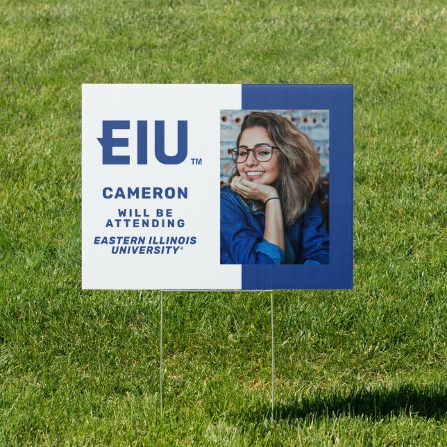 EIU Block Letter Sign (Insitu)
