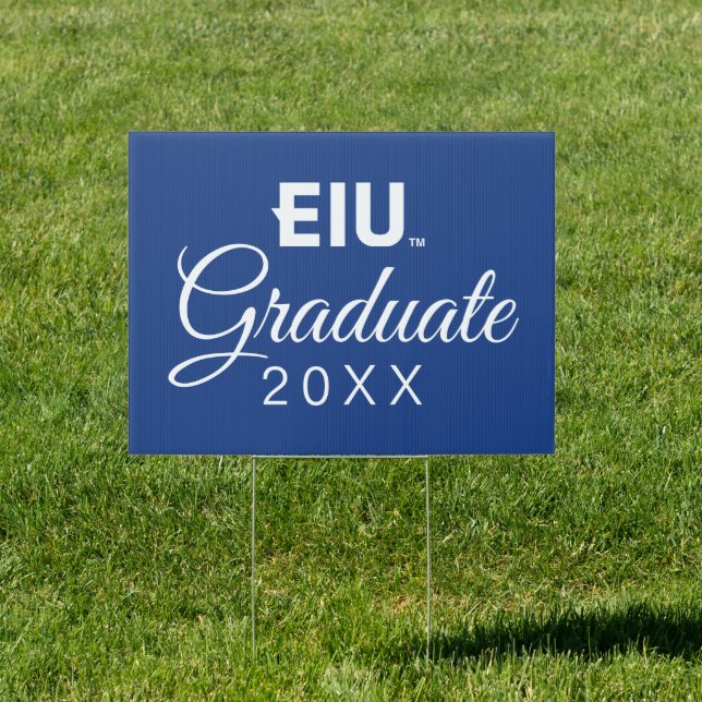 EIU Block Letter Sign (Insitu)