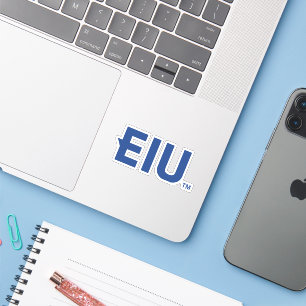 EIU Block Letter Sticker