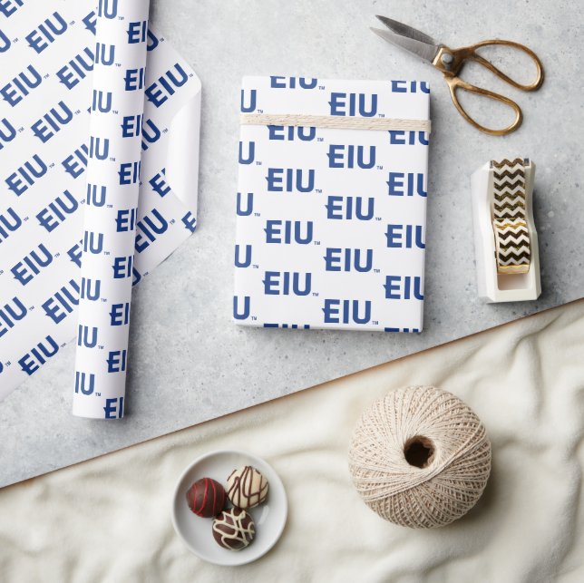 EIU Block Letter Wrapping Paper (Crafts)