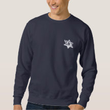 EJH Men's Crewneck Sweatshirt in Blue 