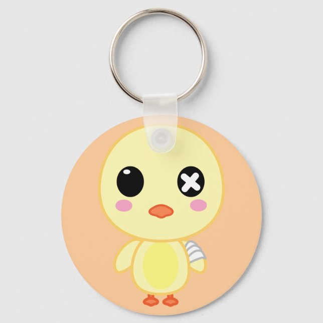 Ejiki the Chick Keychain (Front)