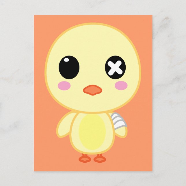 Ejiki the Chick Postcard (Front)