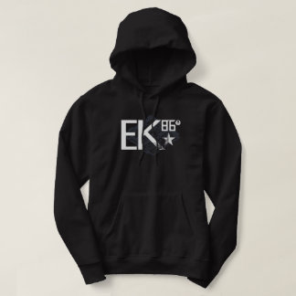 EK86 WHT LOGO HOODIE