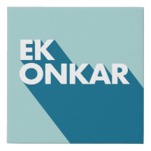 Ek Onkar Contemporary SIkh Canvas Art