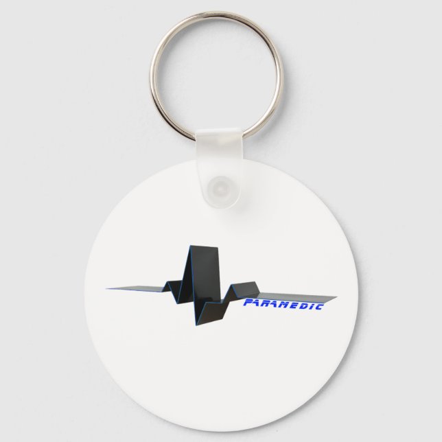 EKG Paramedic Keychain (Front)