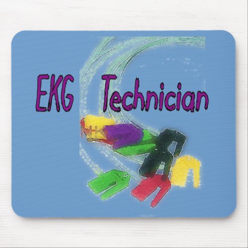 EKG Technician Gifts Mouse Pad