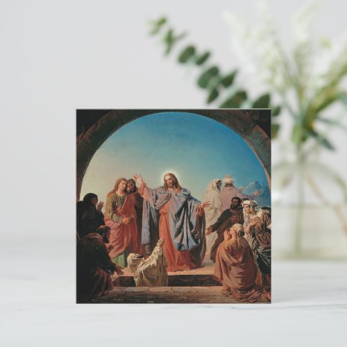 Ekman _ Jesus Wakes Lazarus Holiday Card