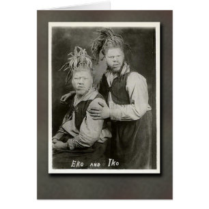 Eko and Iko "Men from Mars" Circus Performers